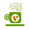 TYPO3-Cafe Kaffetasse mit TYPO3-Logo